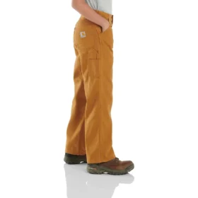 Boys’ Canvas Dungaree Flannel-Lined (Child/Youth)