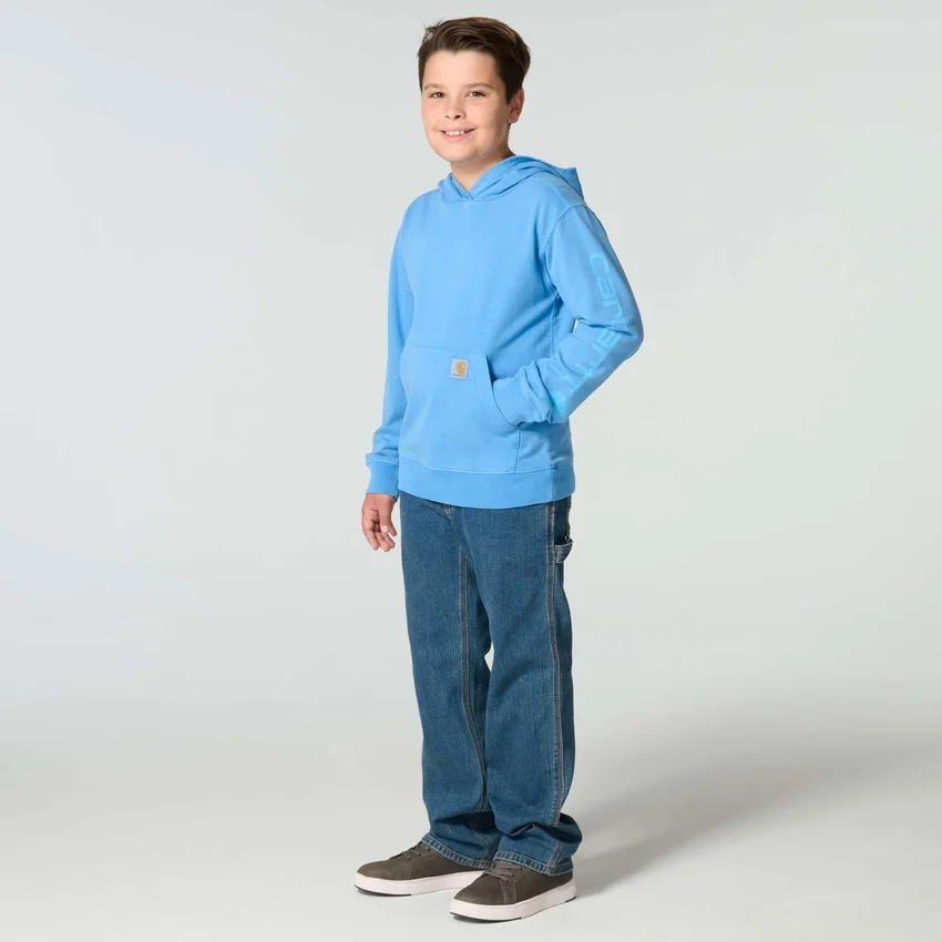 Boys' Long Sleeve Re-Engineered Garment Dye Sweatshirt (Child/Youth)
