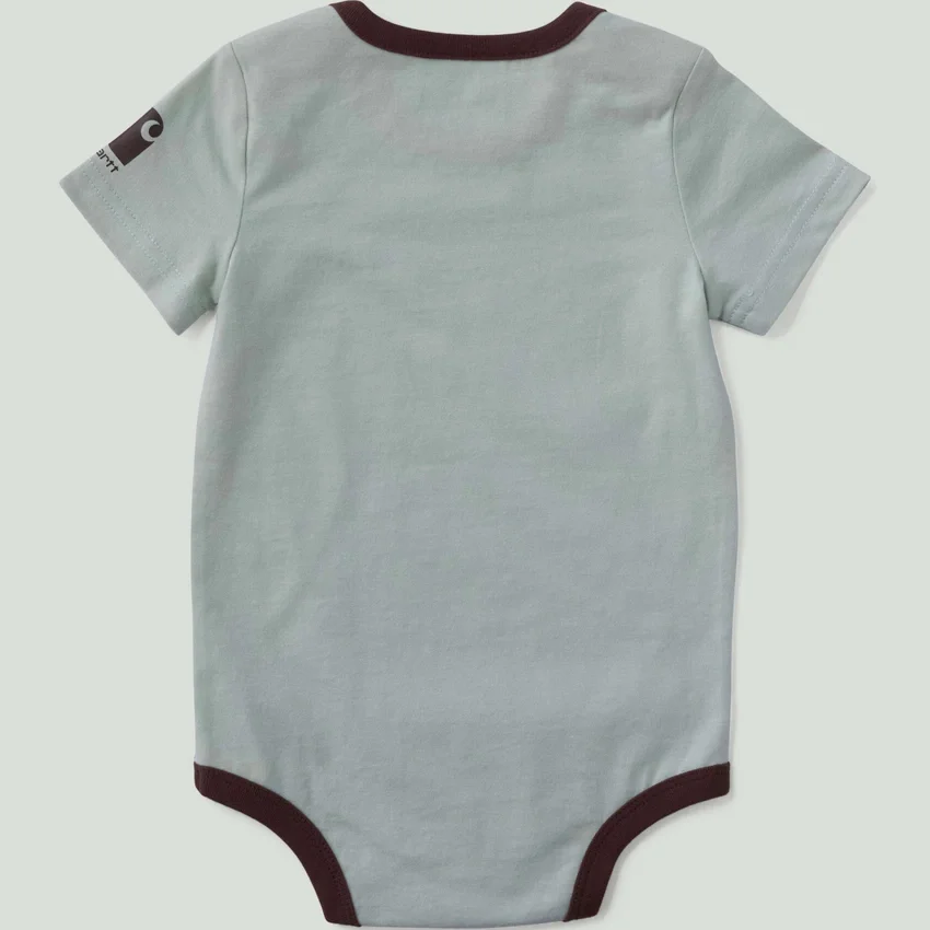Boys' Short Sleeve Dog Bodysuit (Baby)