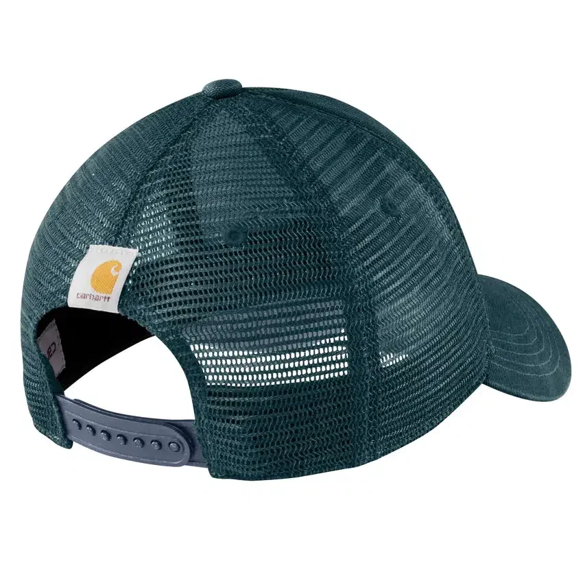 Canvas Mesh-Back Logo Trucker Hat