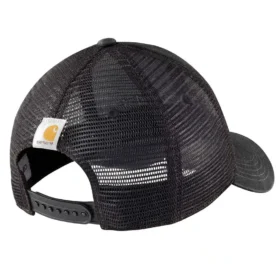Canvas Mesh-Back Logo Trucker Hat