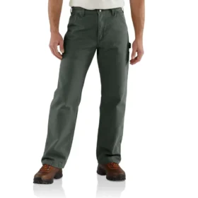 Carhartt B111 Men's Loose Straight Washed Duck Lined Work Pants