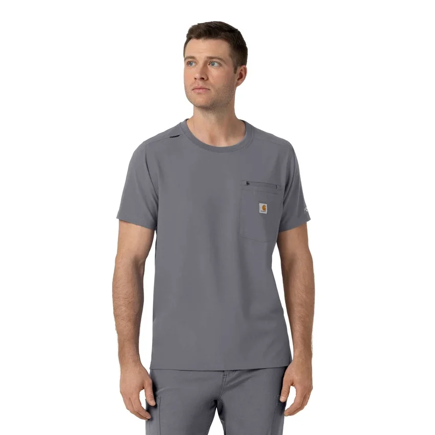 Force Cross-Flex Crew Neck Scrub Top