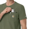 Force Cross-Flex Crew Neck Scrub Top