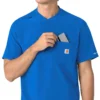 Force Cross-Flex Men's Henley Scrub Top