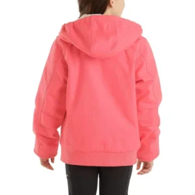 Girls’ Long Sleeve Active Jac Flannel Sherpa Lined (Child/Youth)