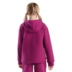 Girls’ Long Sleeve Quilted Jersey Half-Zip Sweatshirt (Child/Youth)
