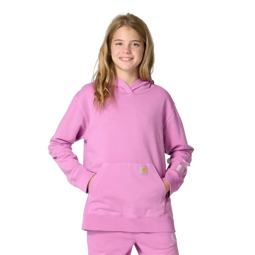 Girls' Long Sleeve Re-Engineered Garment Dye Sweatshirt (Child/Youth)