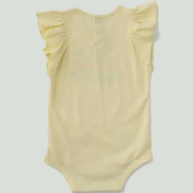 Girls’ Short Ruffle Sleeve Veggie Bodysuit (Baby)