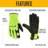 High Dexterity Open Cuff Glove