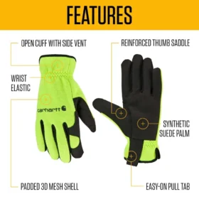 High Dexterity Open Cuff Glove