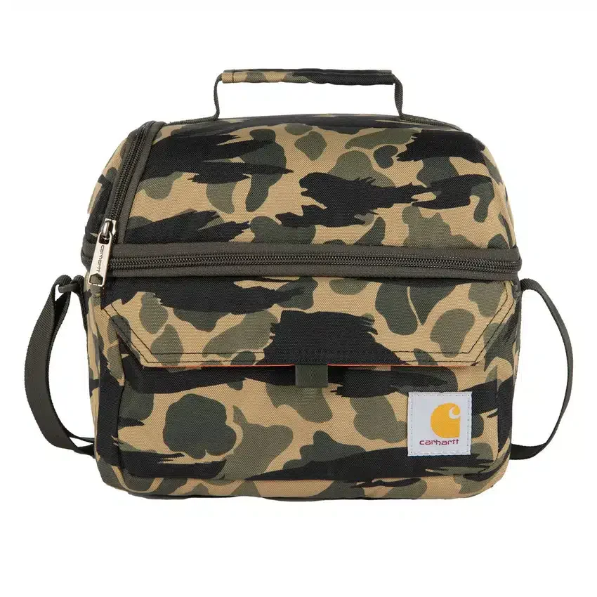 Insulated 12 Can Two Compartment Lunch Cooler