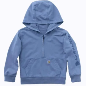 Kids' Long Sleeve Re-Engineered Garment Dye Half-Zip Sweatshirt (Baby/Toddler)
