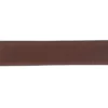 Leather Reversible Center Bar Buckle Belt