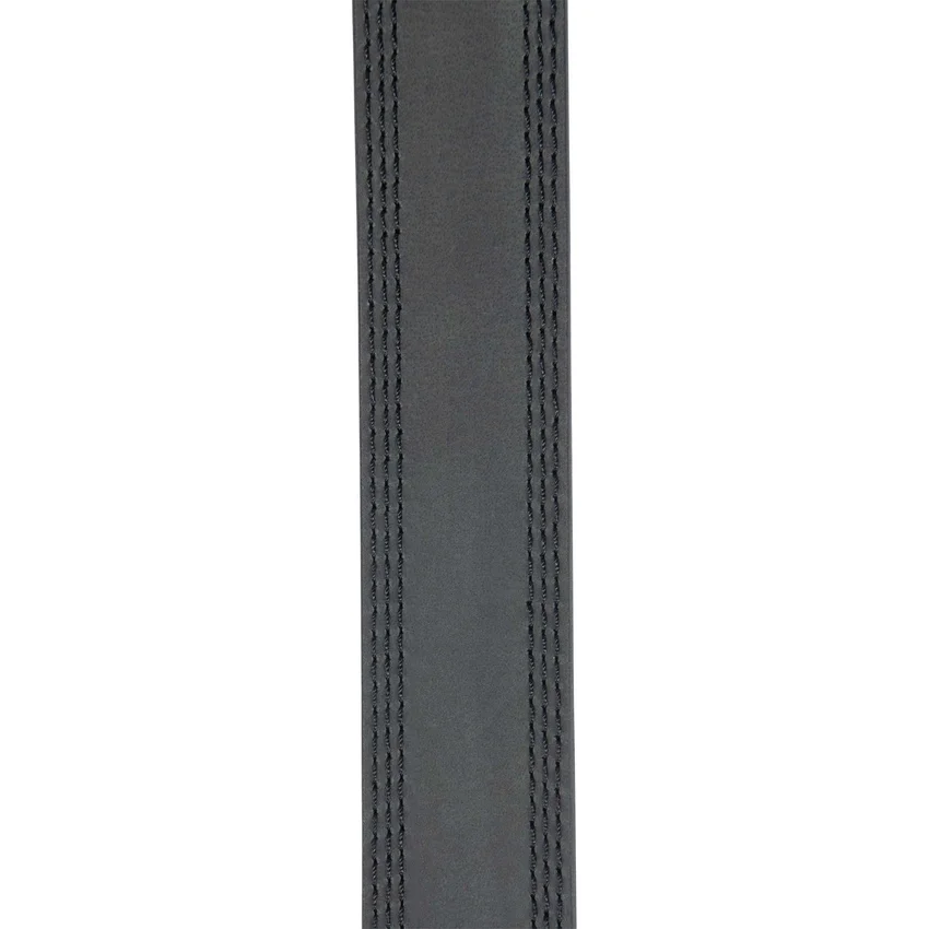 Leather Triple Stitch Belt