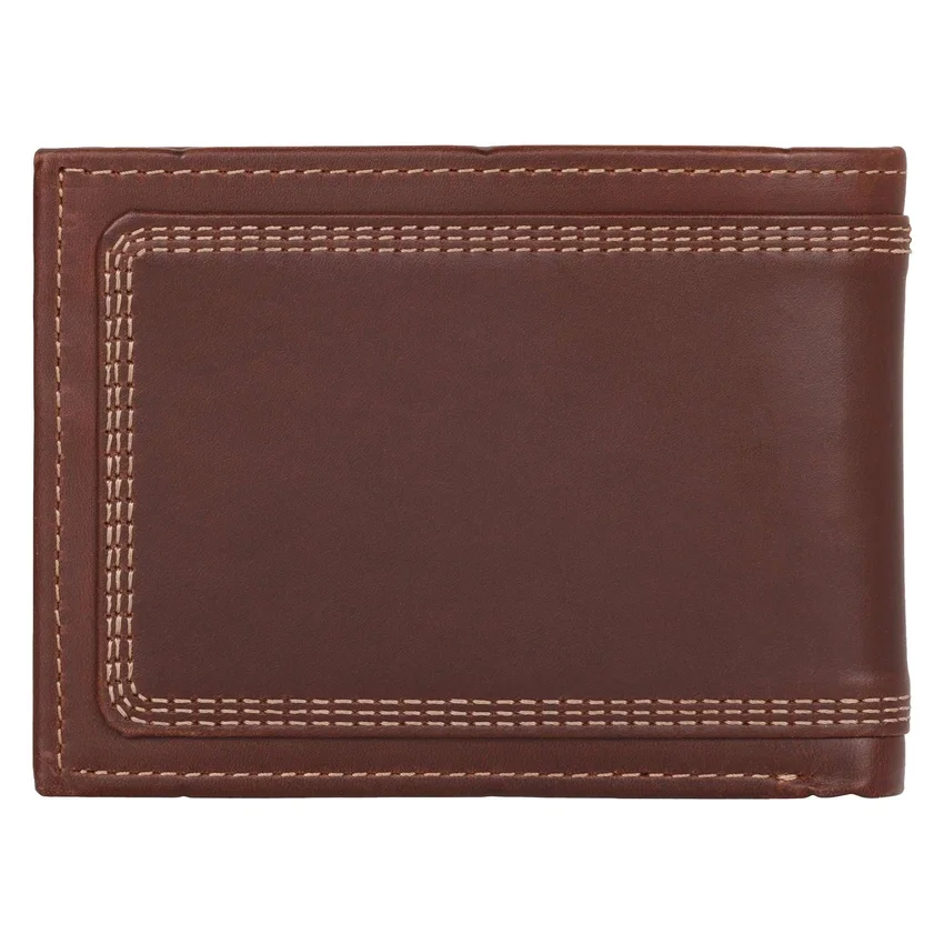 Leather Triple-Stitched Passcase