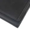 Leather Triple-Stitched Trifold Wallet