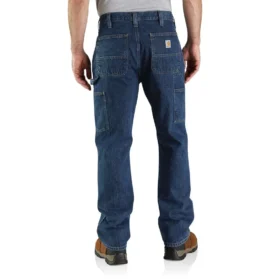 Loose Straight Double Knee Jeans – Work Jeans