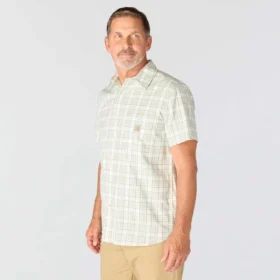 Men’s Bozeman Relaxed Fit Short Sleeve Plaid Shirt
