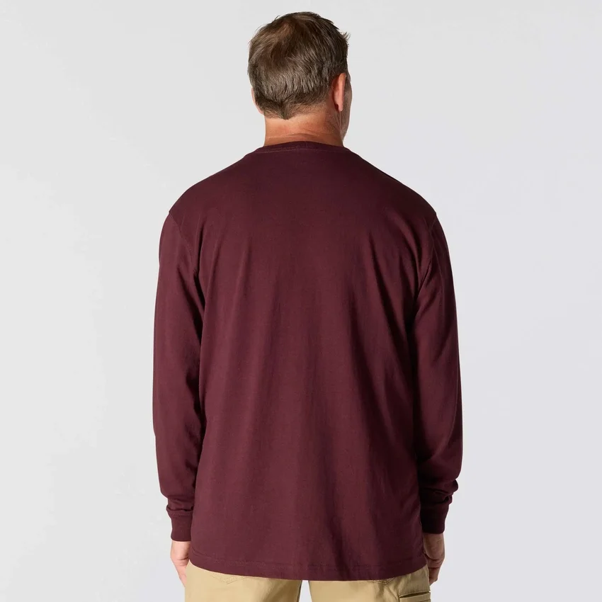 Men's Dearborn Loose Fit Heavyweight Long Sleeve Pocket T-Shirt