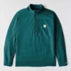 Men's Force Fleece-Lined Moisture Wicking Half Zip Pullover