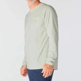 Men’s Force Long Sleeve Moisture Wicking Pocket T-Shirt