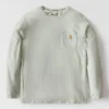 Men's Force Long Sleeve Moisture Wicking Pocket T-Shirt