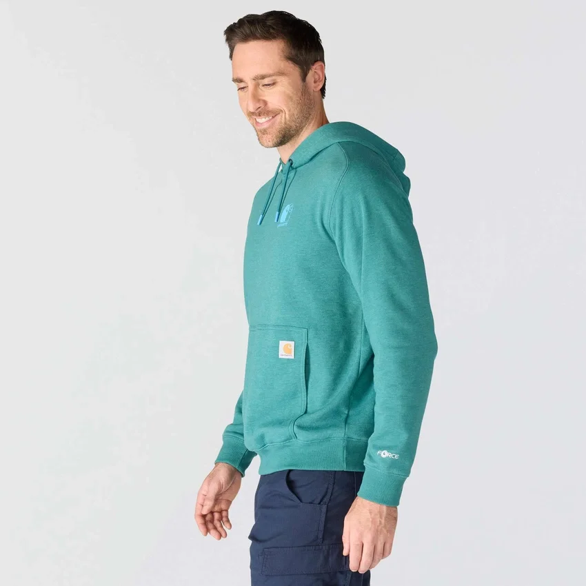 Men's Force Moisture Wicking Logo Hoodie