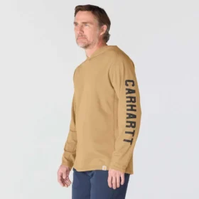 Men’s Force Relaxed Fit Moisture Wicking Logo Hoodie