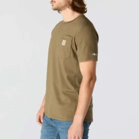 Men’s Force Relaxed Fit Moisture Wicking Pocket T-Shirt