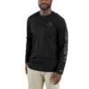 Men's Force Sun Defender Upf 50+ Lightweight Long Sleeve Moisture Wicking T-Shirt - Sun Protection Shirts