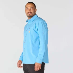Men’s Force Sun Defender™ Woven Relaxed Fit Long Sleeve Shirt – Sun Protection Shirts
