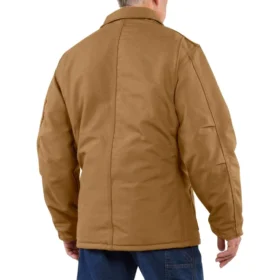 Men’s Fr Loose Fit Duck Traditional Insulated Coat – Flame Resistant Jackets