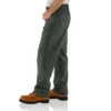 Men's Fr Loose Fit Straight Leg Canvas Pants - Flame Resistant Pants