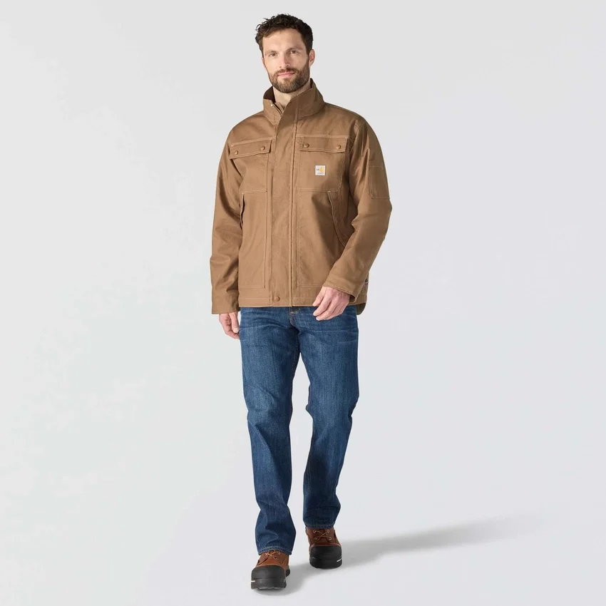 Men's Fr Quick Duck Coat - Flame Resistant Jackets