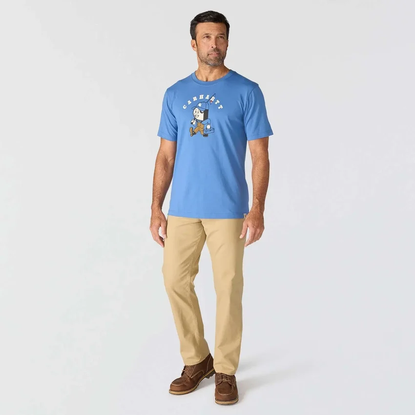 Men's Irvine Relaxed Fit Fishing Graphic T-Shirt