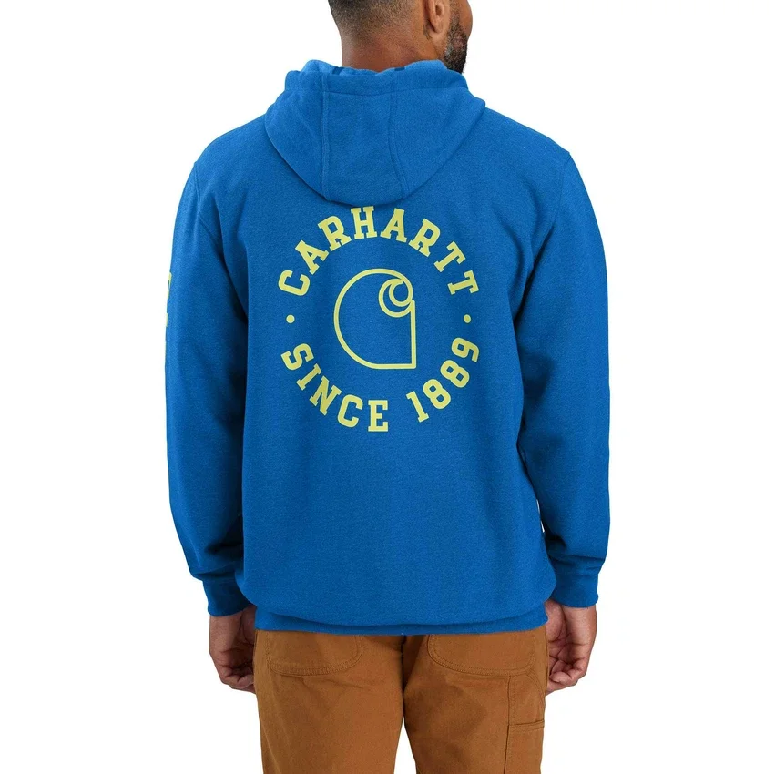 Men's Loose Fit Midweight 1889 Graphic Hoodie - Rain Defender Hoodies