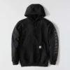 Men's Loose Fit Midweight Logo Graphic Hoodie - Rain Defender Hoodies