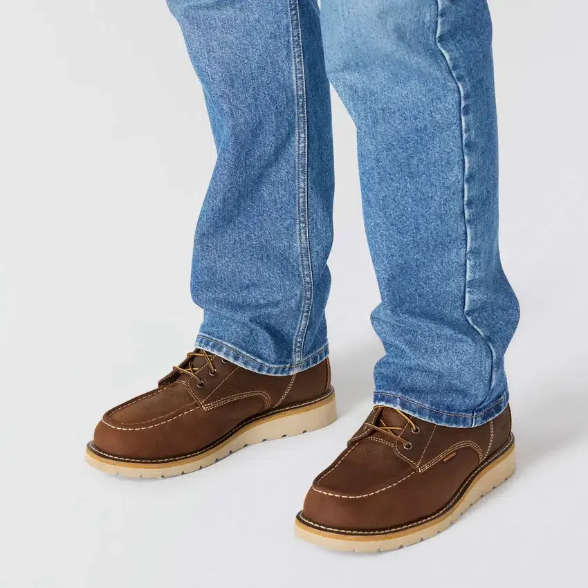 Men's Loose Fit Straight Leg Rugged Flex Work Jeans