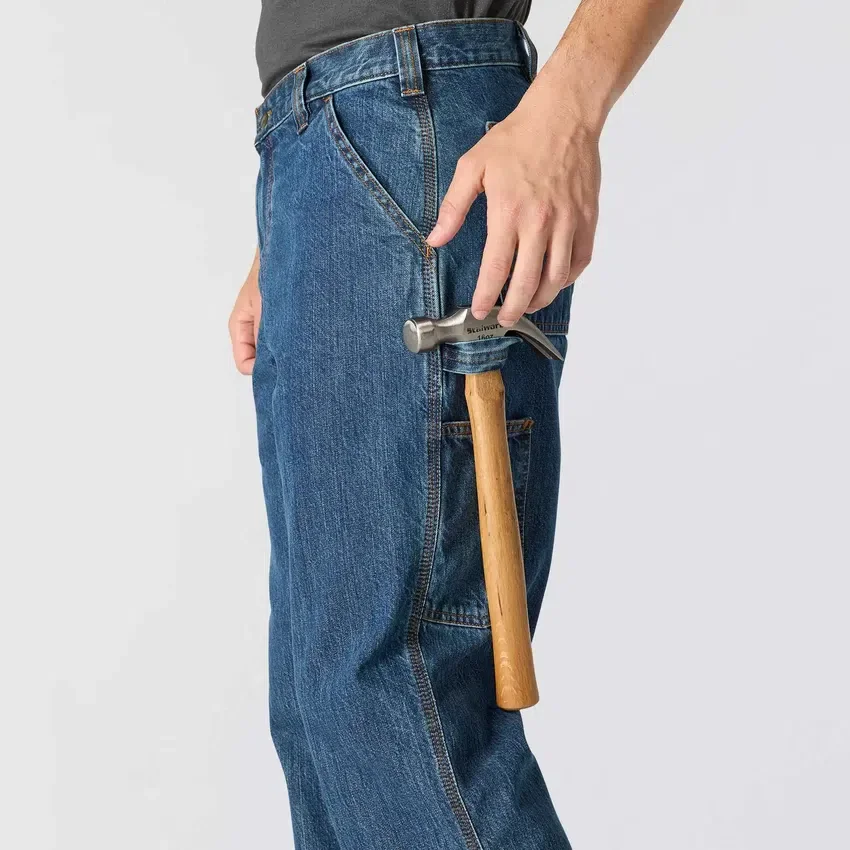 Men's Loose Straight Work Jeans