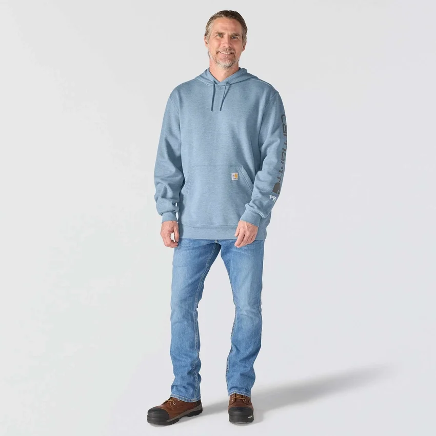 Men's Marquette Fr Force Logo Hoodie - Flame Resistant Hoodies