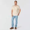 Men's Montana Bozeman Relaxed Fit Short Sleeve Plaid Shirt