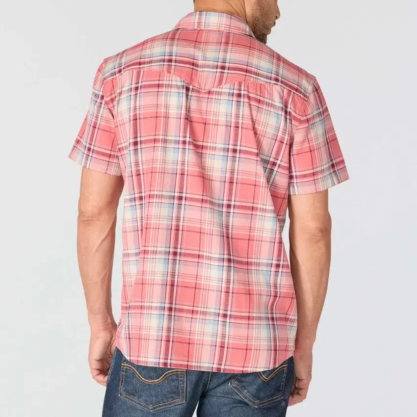 Men's Montana Bozeman Relaxed Fit Short Sleeve Plaid Shirt