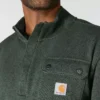 Men's Relaxed Fit Quarter Zip Fleece Pullover