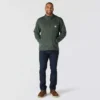 Men's Relaxed Fit Quarter Zip Fleece Pullover