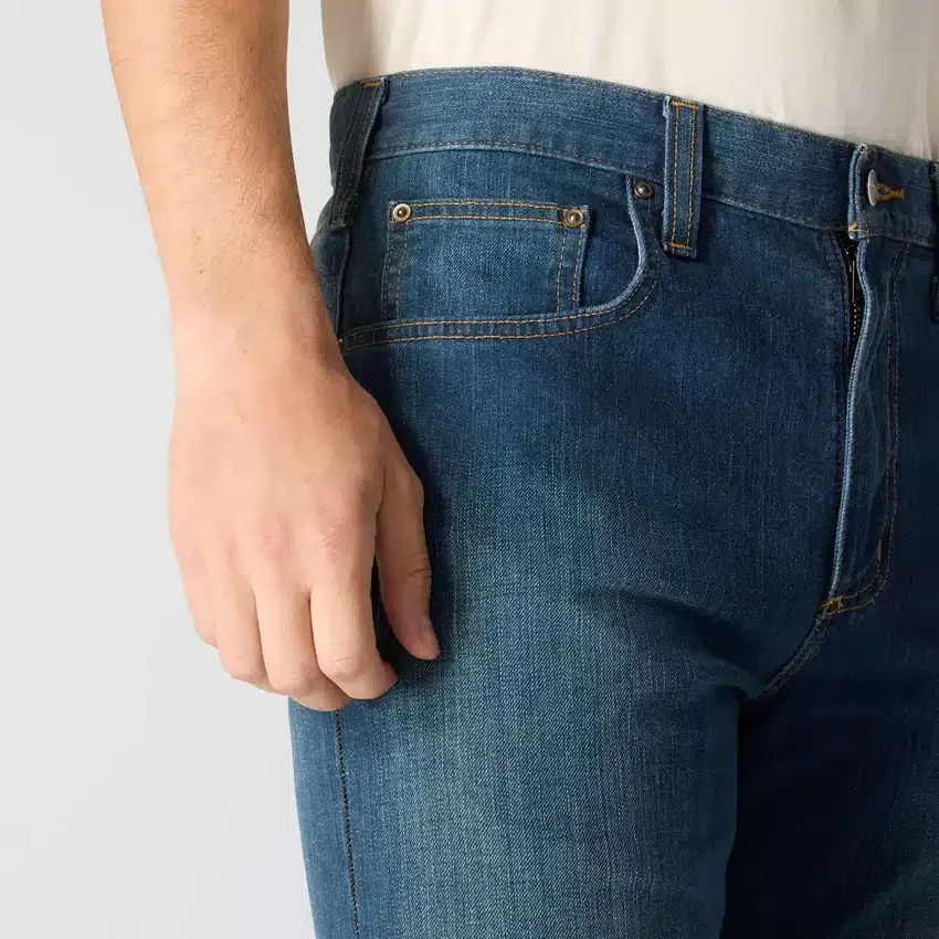 Men's Relaxed Straight Rugged Flex Work Jeans