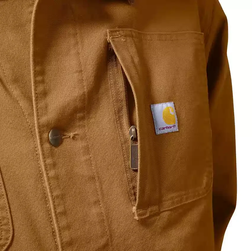 Men's Rugged Flex Loose Fit Stretch Cotton Duck Chore Coat