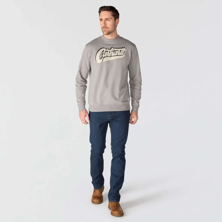 Men's Sawyer Graphic Script Crewneck Sweatshirt