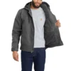 Men's Washed Duck Bartlett Sherpa-Lined Utility Jacket