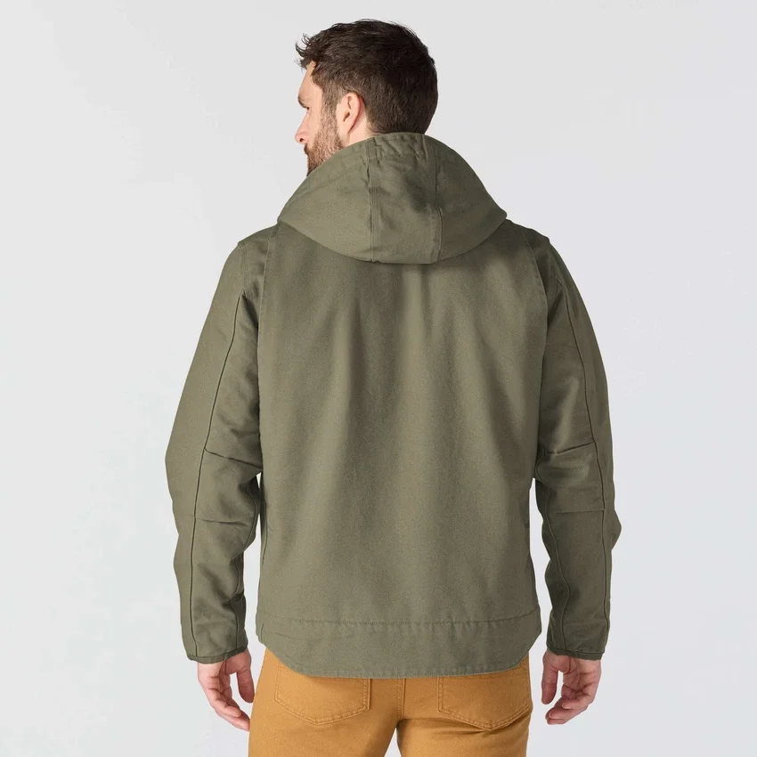 Men's Washed Duck Sierra Sherpa-Lined Jacket